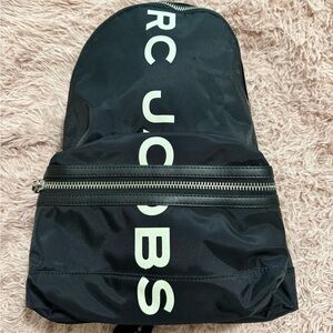 Marc Jacobs Nylon Biker Logo Backpack